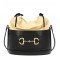 Horsebit leather bucket Black P00435233