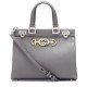 Zumi Small leather tote Grey P00422213