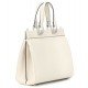 Zumi Small leather tote White P00379363