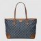 Ophidia GG medium tote Dark Blue 6316852KQGG8375