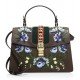 Sylvie Floral-Embroidered Leather 0400094589582