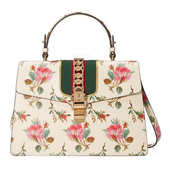 Sylvie Medium Floral Leather NMV3PL3