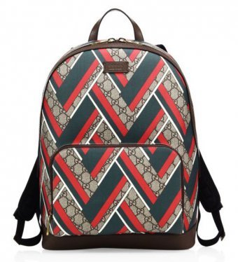 Chevron Canvas Backpack 0400089918839