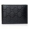 Black PVC Waterproof Small Wallet B5739