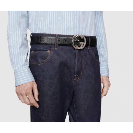 Gucci Signature leather belt