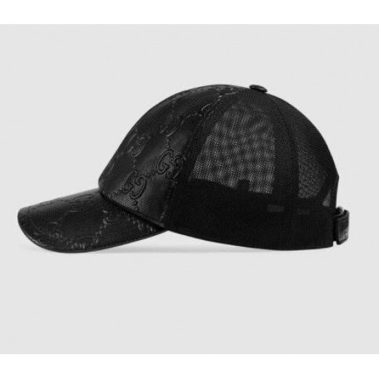 GG print embossed baseball cap