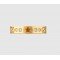 Icon series 18K gold star ring with diamonds