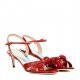 Gucci Leather 6cm sandals Red P00204715