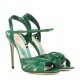 Gucci Leather 11.5cm sandals Green