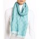 GG Wool Scarf Blue-White N408726990368