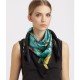 Gucci Silk Foulard Chrissy Scarf Blue-Multi N408723400617