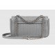 GG Marmont Small Shoulder Bag Grey