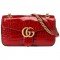 GG Marmont Red Alligator Small