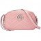 GG Marmont small pink shoulder bag