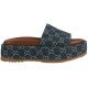 GG Denim ladies waterproof platform slippers 623212