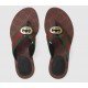 GG webbing flip flops 612138