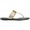 GG leather flip flops 497444