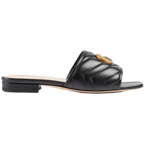 Ladies GG sandals black 646169 BKO60 1000