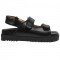 Women GG sandals black 658813 C9D10 1000