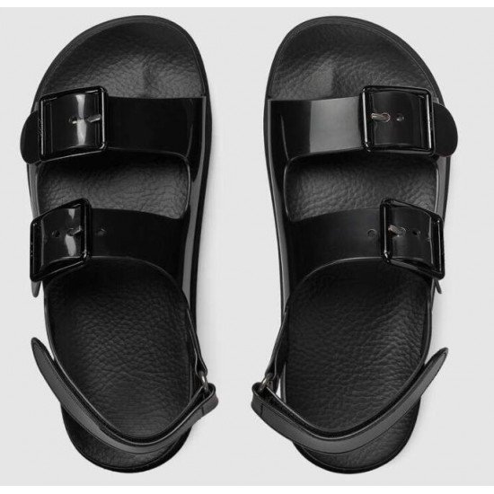 Women mini GG sandals Black