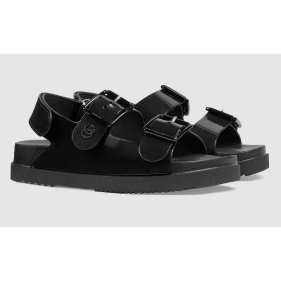 Women mini GG sandals Black