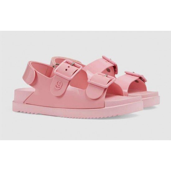 Women mini GG sandals Pink 660243 J8700 5815