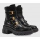 Womens Buckle Ankle Boots