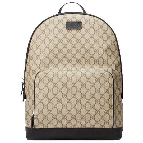 Gucci GG Supreme brown rucksack