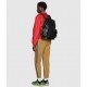 Gucci GG print embossed backpack black patent leather