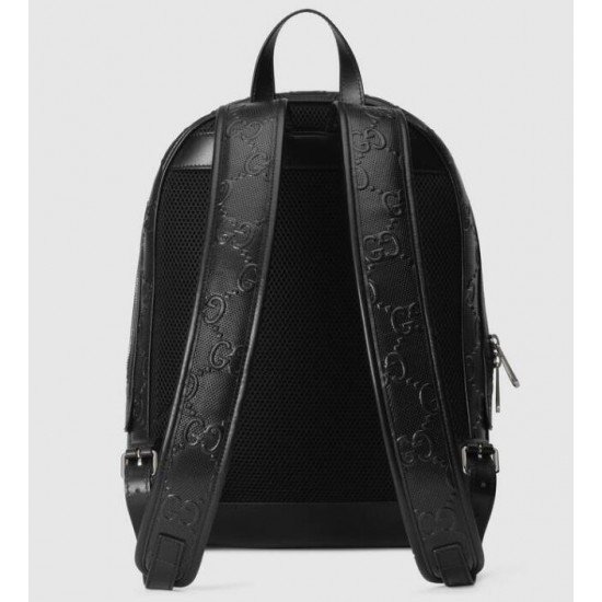 Gucci GG print embossed backpack