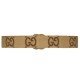 Gucci Super double G belt buckle wide belt