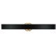 Gucci Black Leather Belt