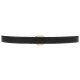 Gucci buckle double-sided narrow belt black