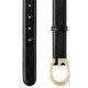 Gucci G buckle narrow belt black 3cm