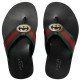 Mens clip toe sandals with webbing