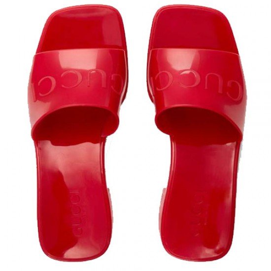 Gucci logo slippers