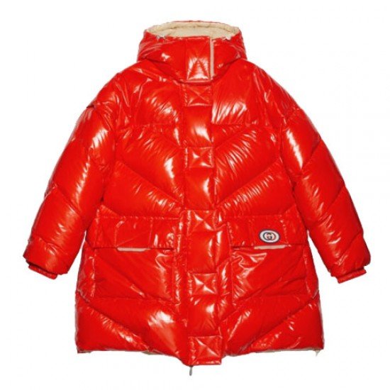 Nylon down jacket