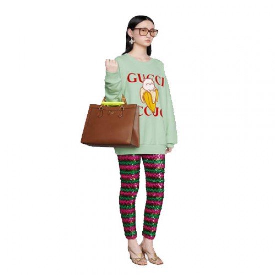 Bananya printed cotton sweater