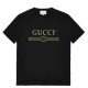 Gucci logo printed oversized T shirt