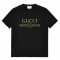 Gucci logo printed oversized T shirt