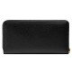 Gucci Black Leather Full Zip Wallet