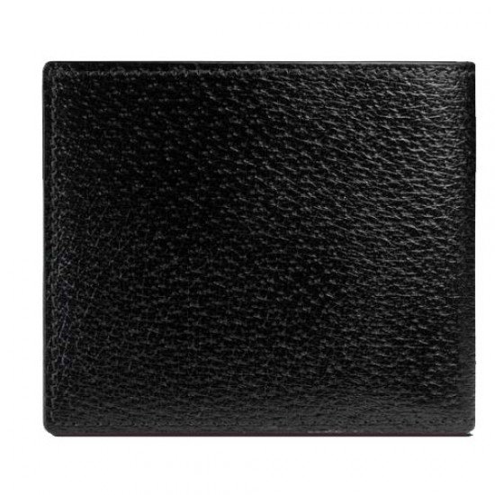 GG Marmont Black Leather Bifold Wallet