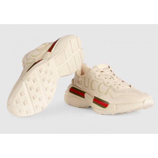 Men Rhyton Gucci Ivory Sneakers