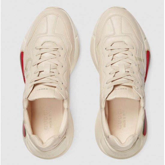 Men Rhyton Gucci Ivory Sneakers