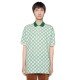 Gucci Stretch Cotton Polo Shirt White Green