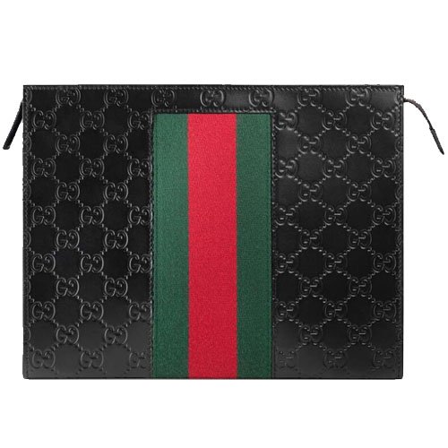 Gucci Signature leather clutch CWCLN 1060