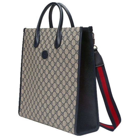 Interlocking GG medium tote bag