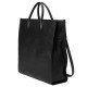 Large tote bag with Gucci logo Black