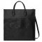 Large tote bag with Gucci logo Black