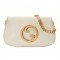 Round Interlocking GG Shoulder Bag